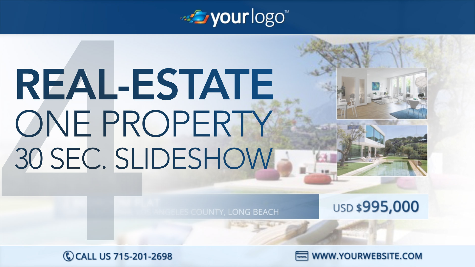 RealEstate One Property 30s Slideshow 3